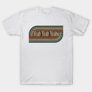 Yeah Yeah Yeahs Vintage Stripes T-Shirt